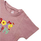 Girl Printed T-Shirt - Copper Rose