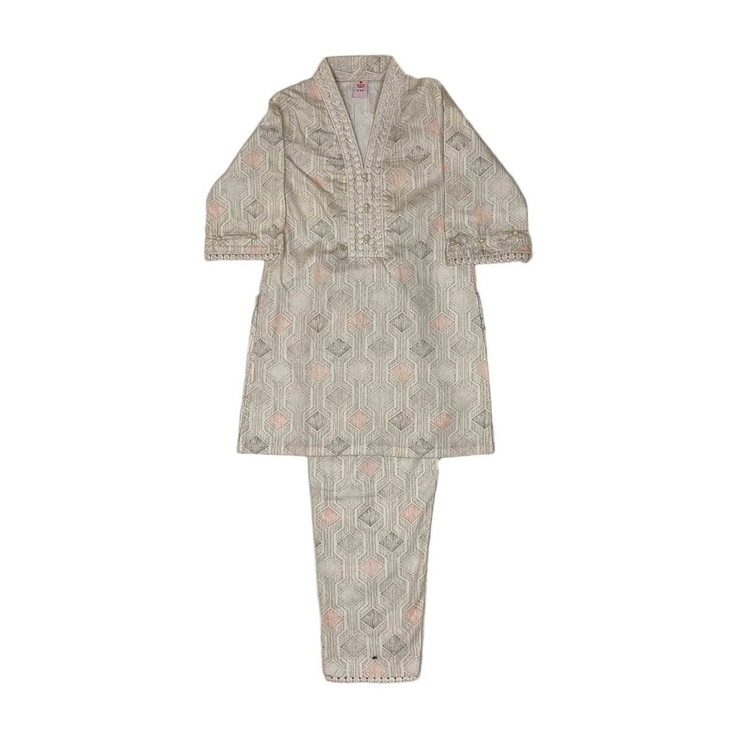 Girls Co-ord Set - Printed