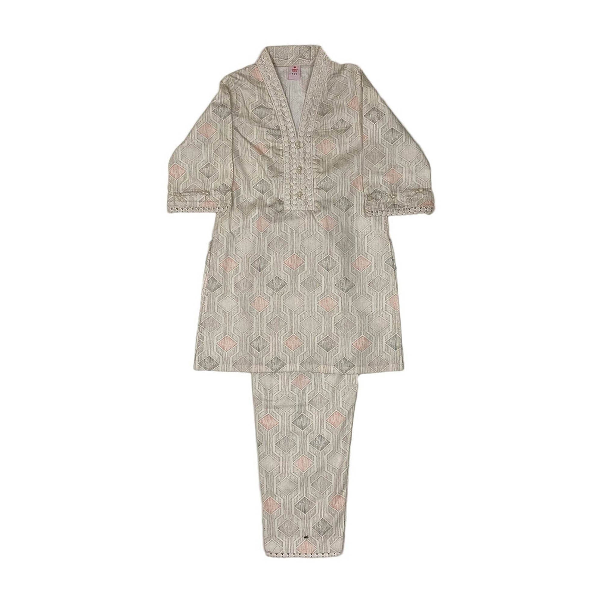 Girls Co-ord Set - Printed