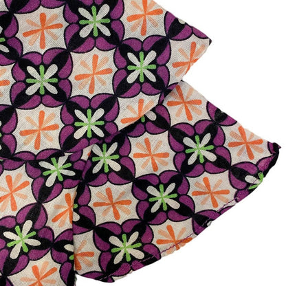Girls Lawn Frock – Purple