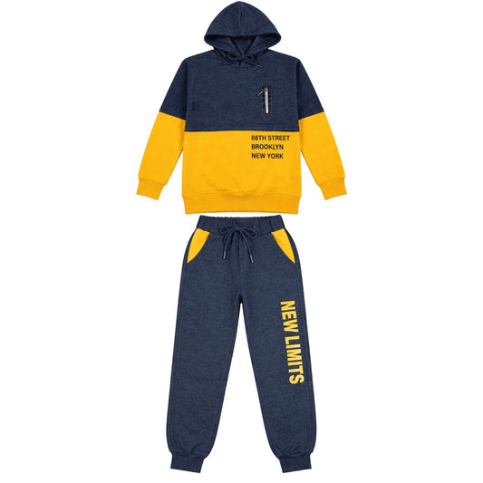 Boys Baba 2 piece Suit - Yellow
