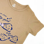 Girl Printed Top - Skin