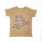 Girl Printed Top - Skin