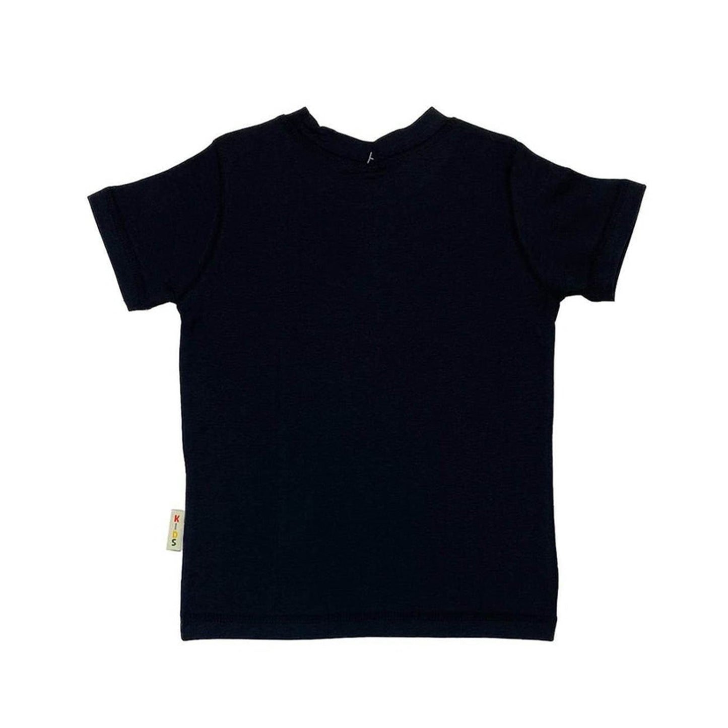 Girl Printed Top - Black
