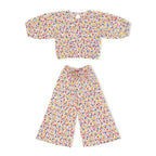 Girls Printed Co-ord Set - Floral