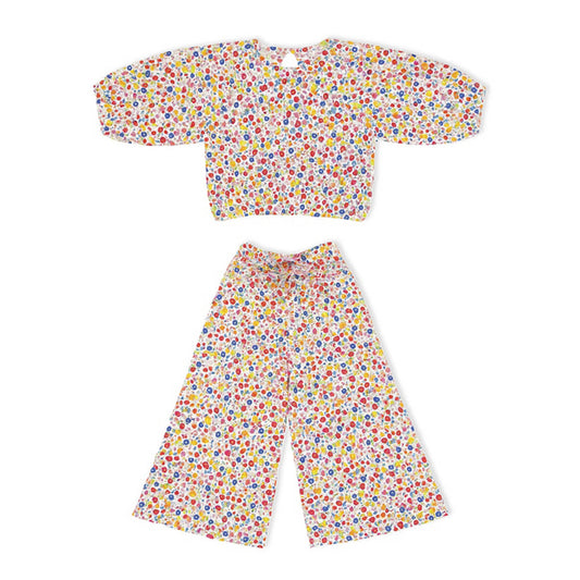 Girls Co-ord Set - Multy Color