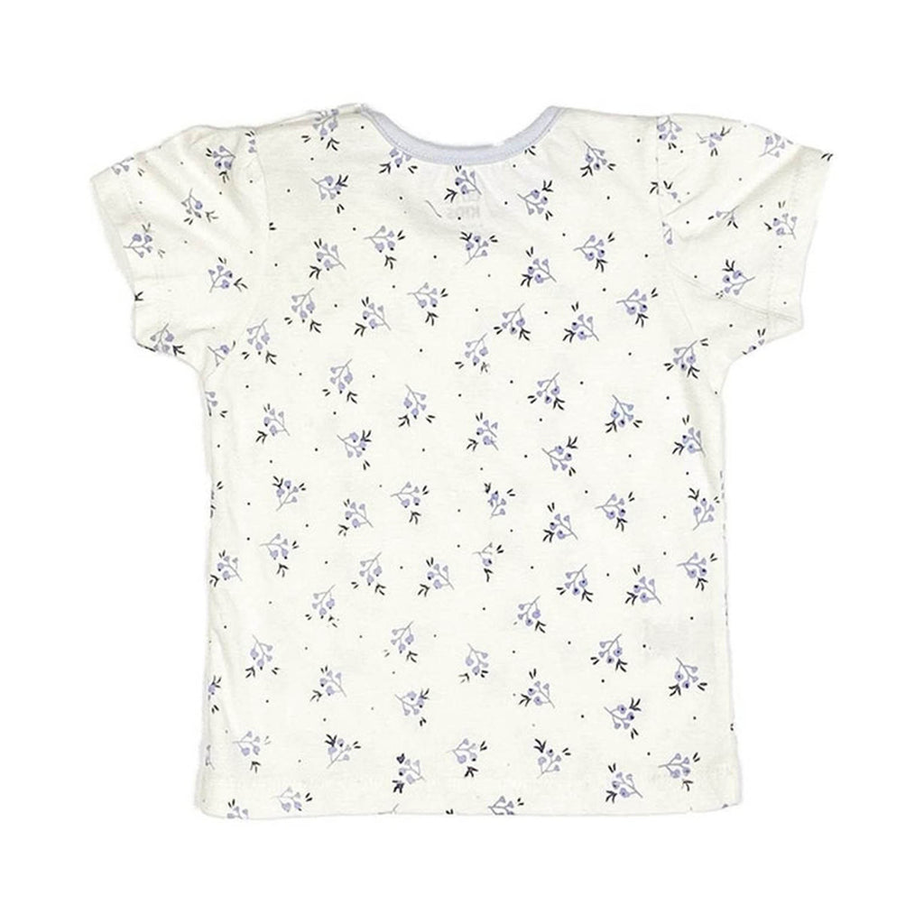 NewBorn cozy Blue Blossom night suit