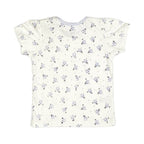 NewBorn Screen Printed Co-ord Set - White