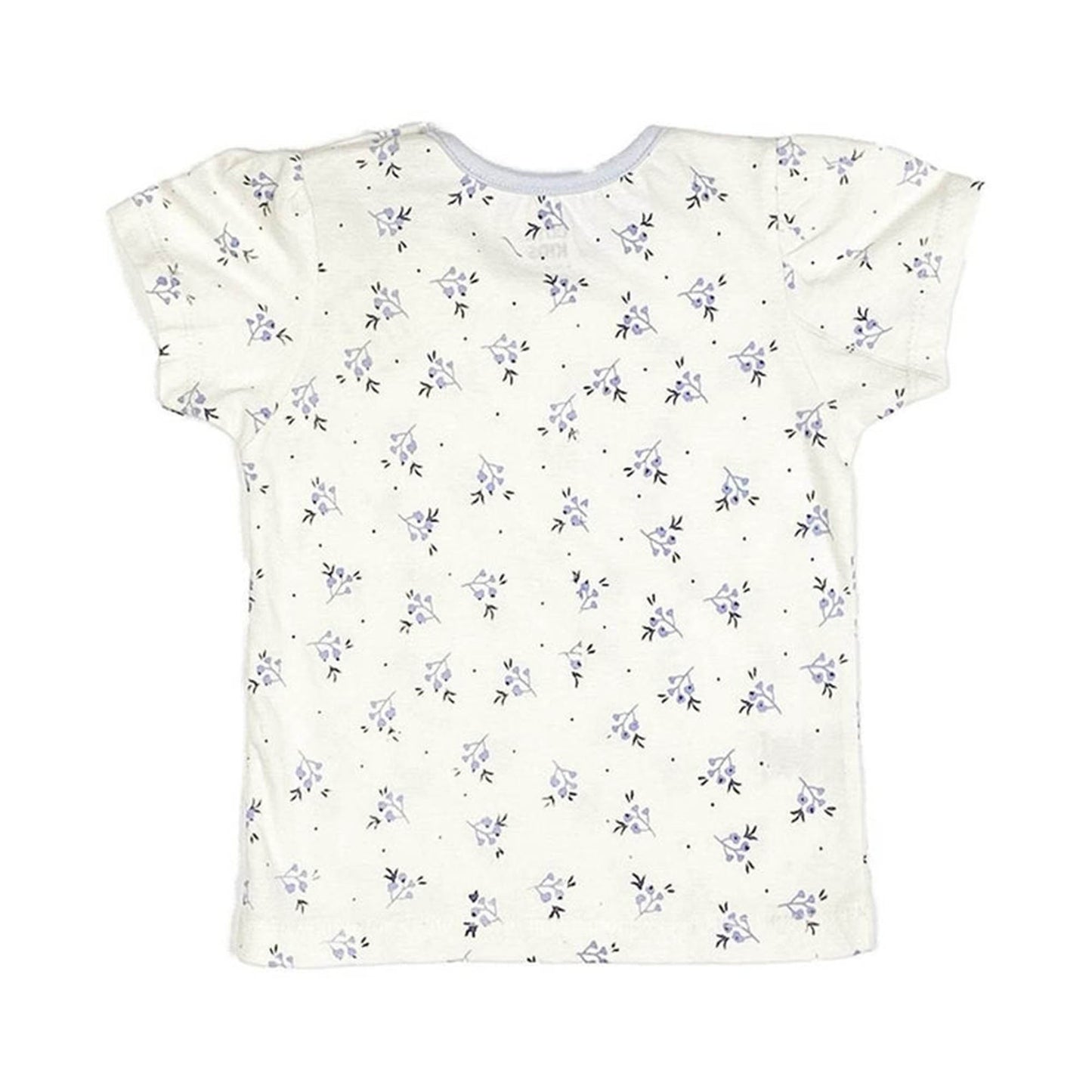 NewBorn cozy Blue Blossom night suit