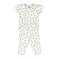 NewBorn cozy Blue Blossom night suit
