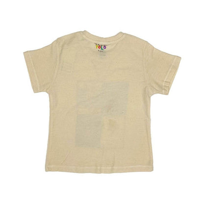 Boys T-Shirt scooter - Cream