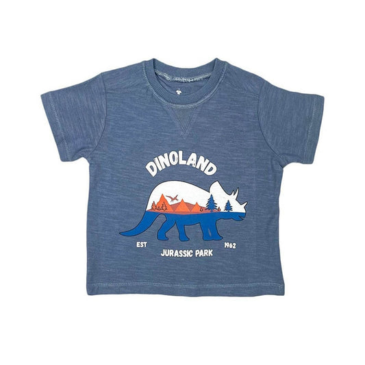Boys T-Shirt Dinoland - Blue