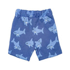 Boys Shark Shorts - Sky Blue
