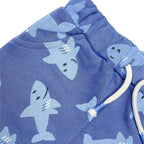 Boys Shark Shorts - Sky Blue