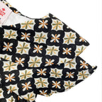 Girls Lawn Frock – Black