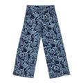 Girls Wide Leg Denim Jeans - Dark Wash