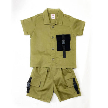 Boys 2 piece Suit - Green