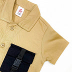 Boys Co-ord Set- Beige
