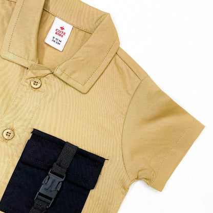 Boys 2 piece Suit - Skin