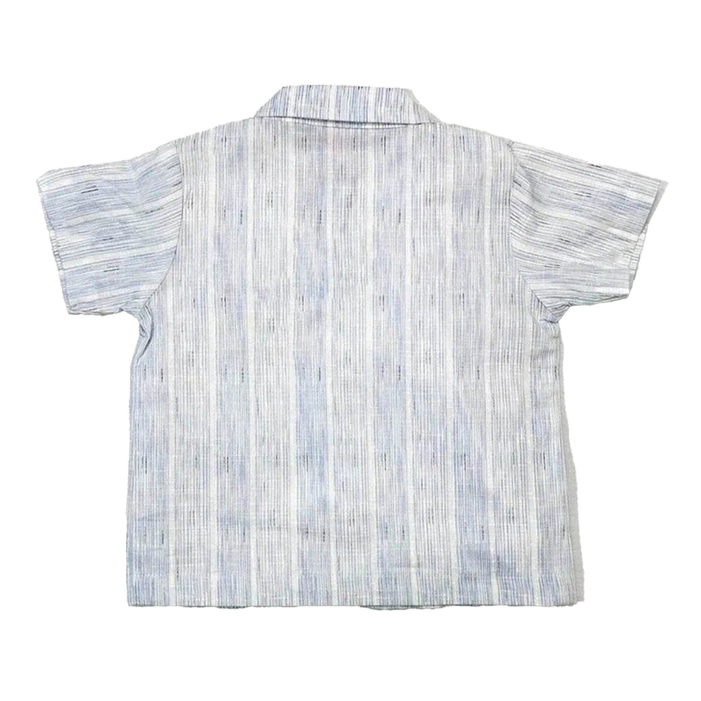 Boys 3 piece suit - Light blue stripe