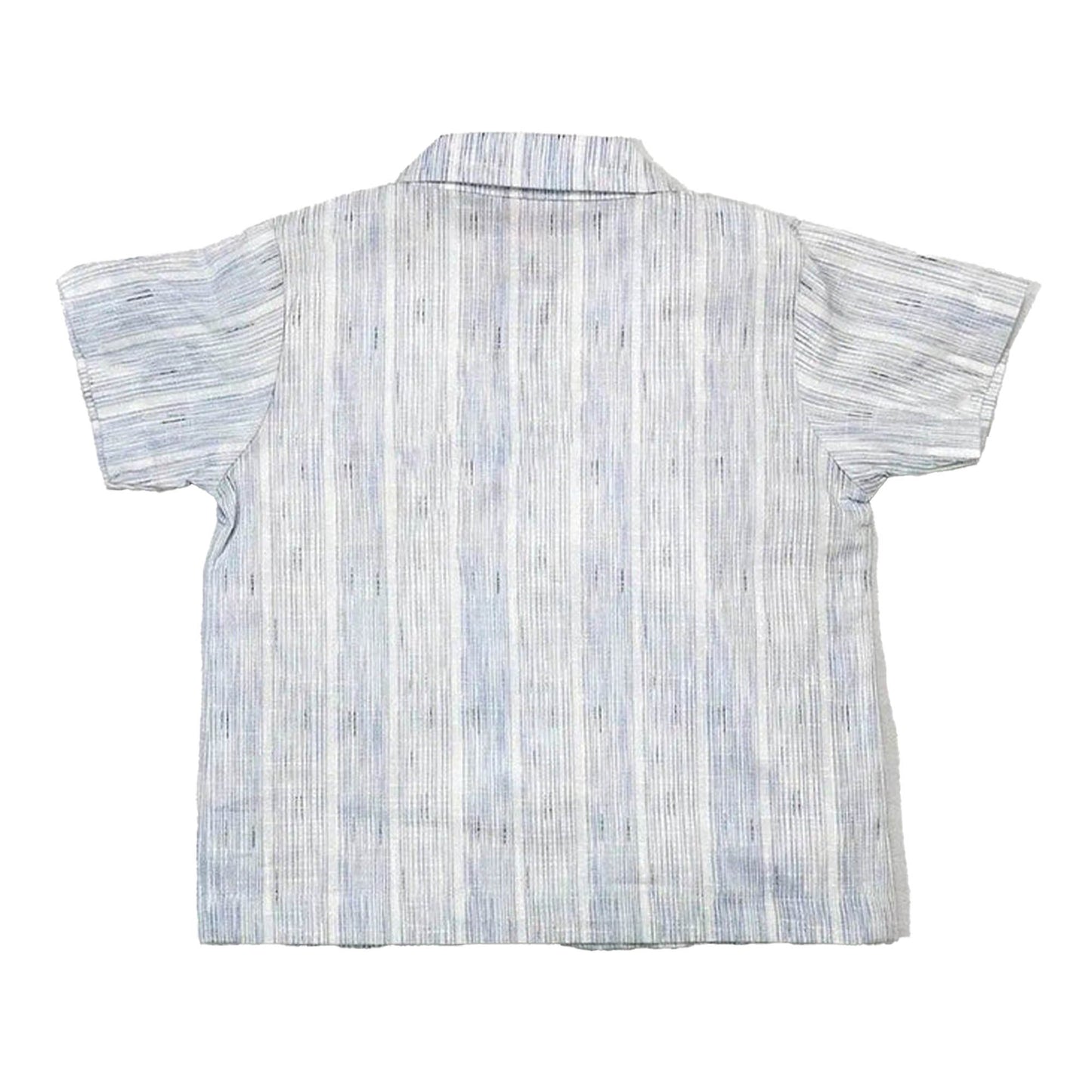 New Born 2 piece Night Suit - Light blue stripe