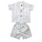 Boys Co-ord Set - Blue stripe
