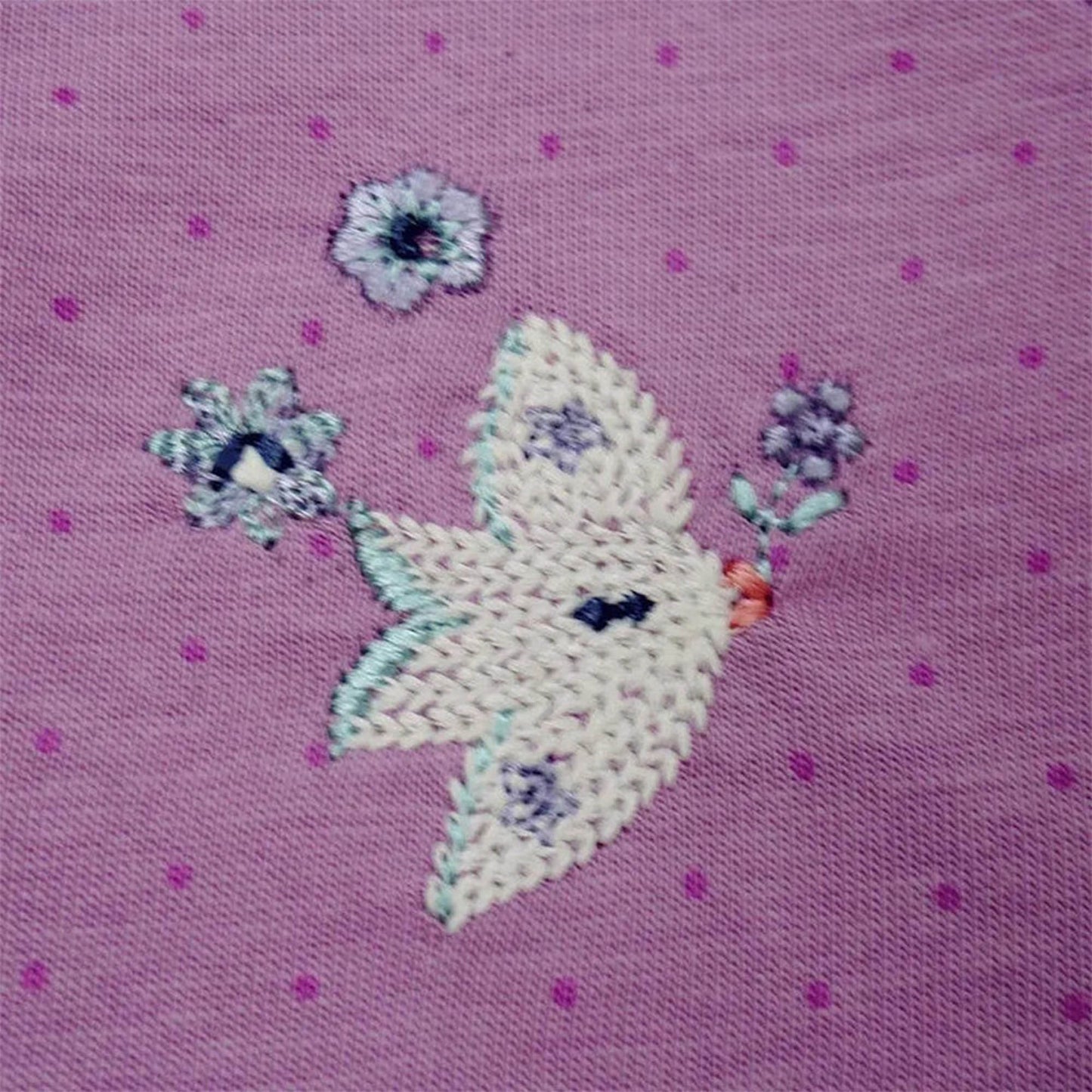 NewBorn Cozy Lavender Delight Night Suit