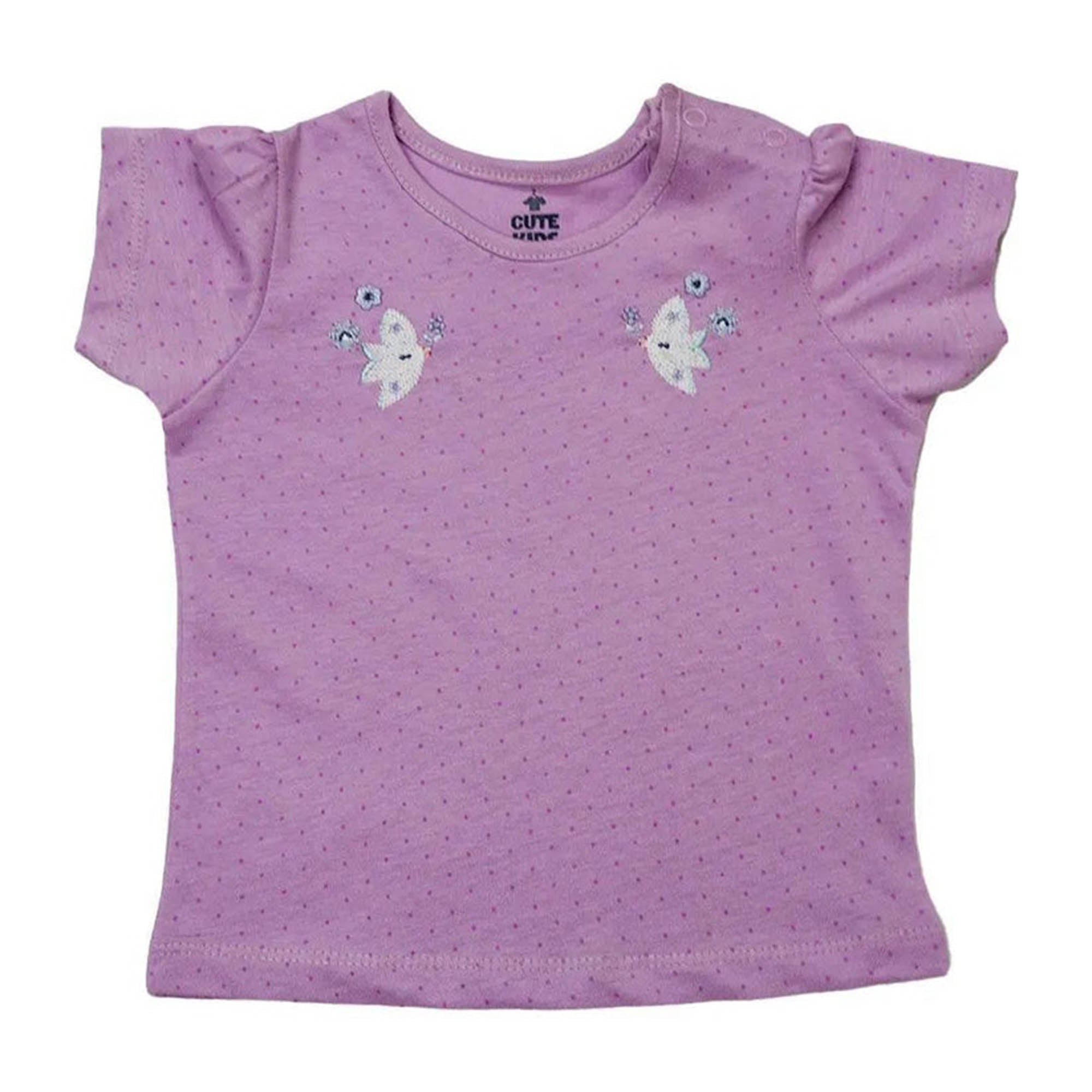 NewBorn Cozy Lavender Delight Night Suit