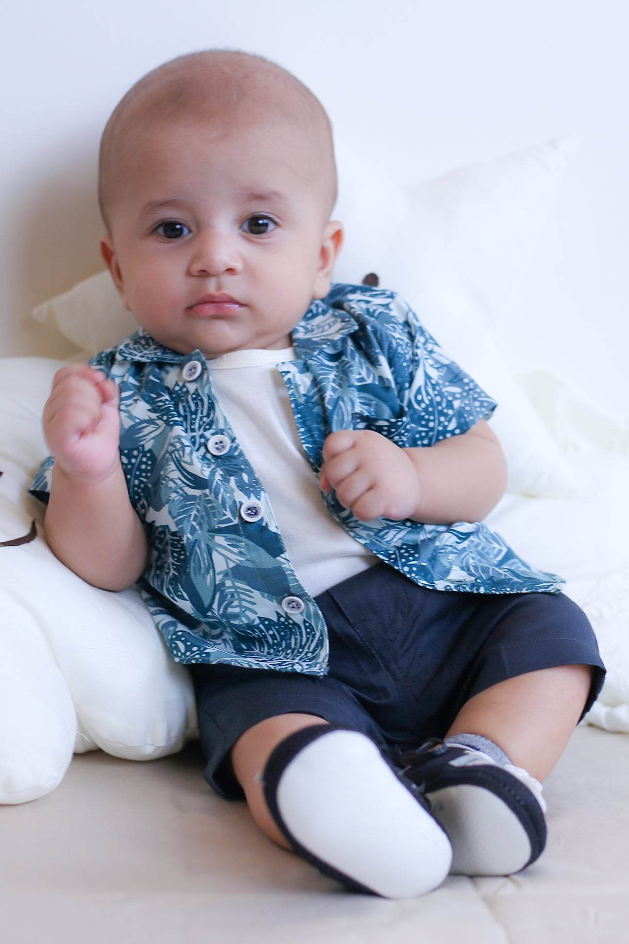 Boys 3-piece Suit - Teal Blue - Cute Kids