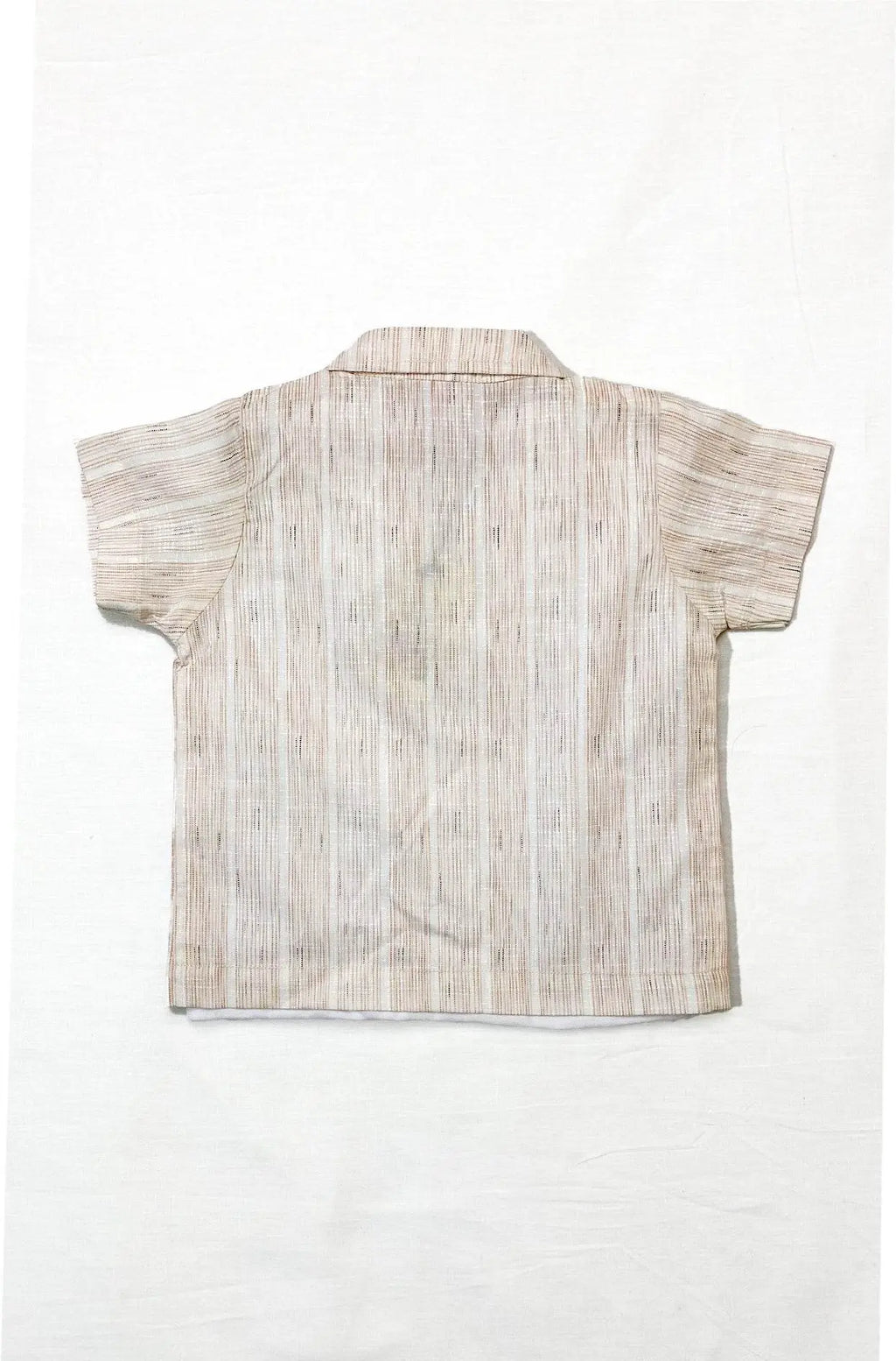 Boys 3-piece Suit - Light brown stripe - Cute Kids