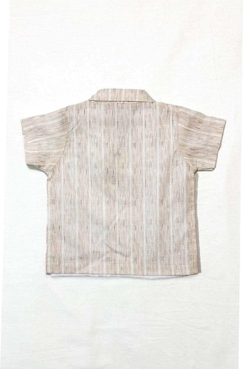 Boys 3-piece Suit - Light brown stripe - Cute Kids