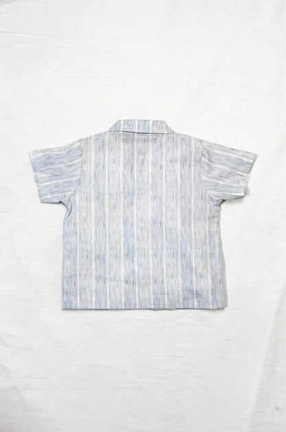 Boys 3 piece suit - Light blue stripe - Cute Kids