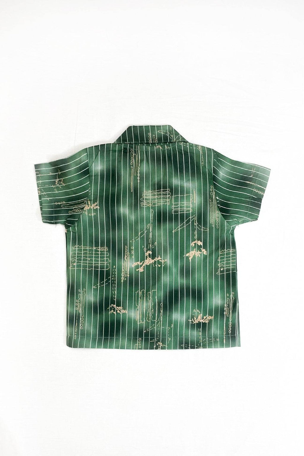 Boys 2 piece Suit - Hazel Green & Beige - Cute Kids