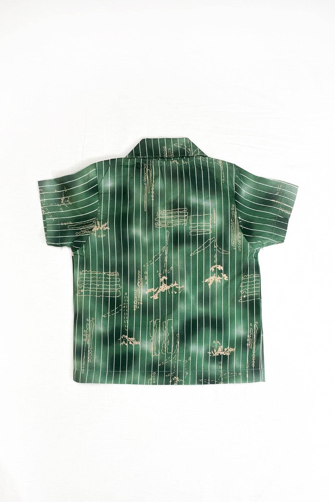 Boys 2 piece Suit - Hazel Green & Beige - Cute Kids