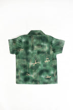 Boys 2 piece Suit - Hazel Green & Beige - Cute Kids