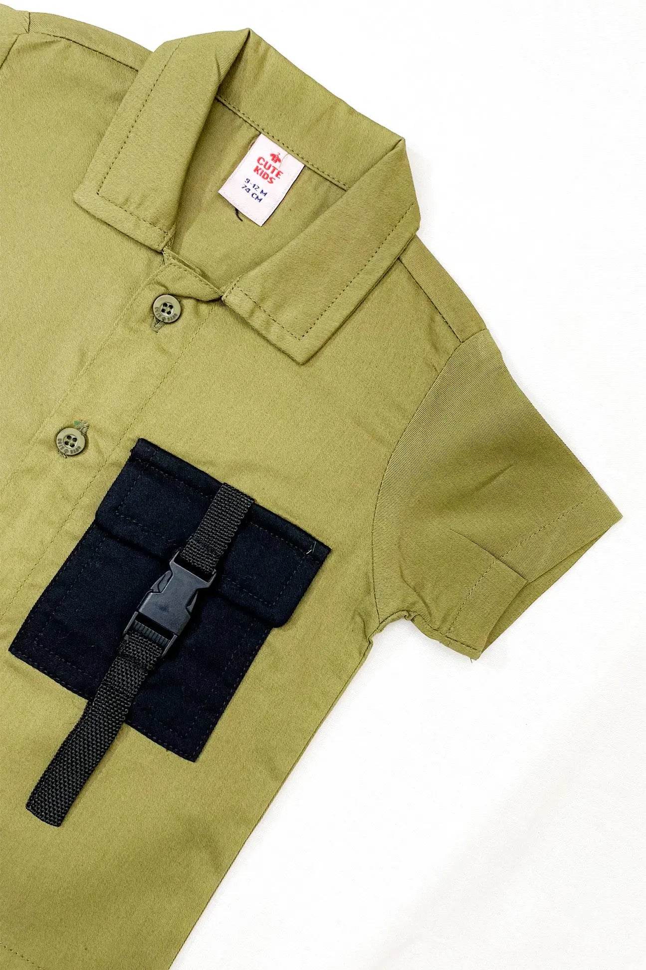 Boys 2 piece Suit - Green - Cute Kids