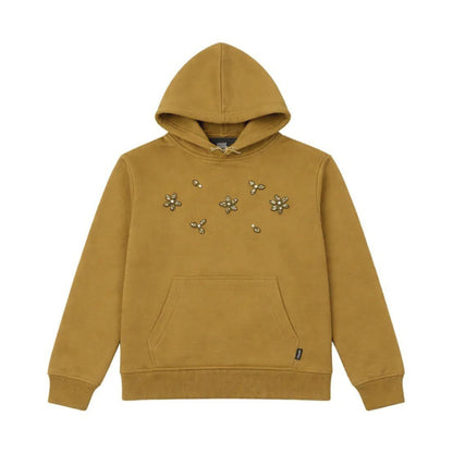 Girls Hoodie - Orange & Blue