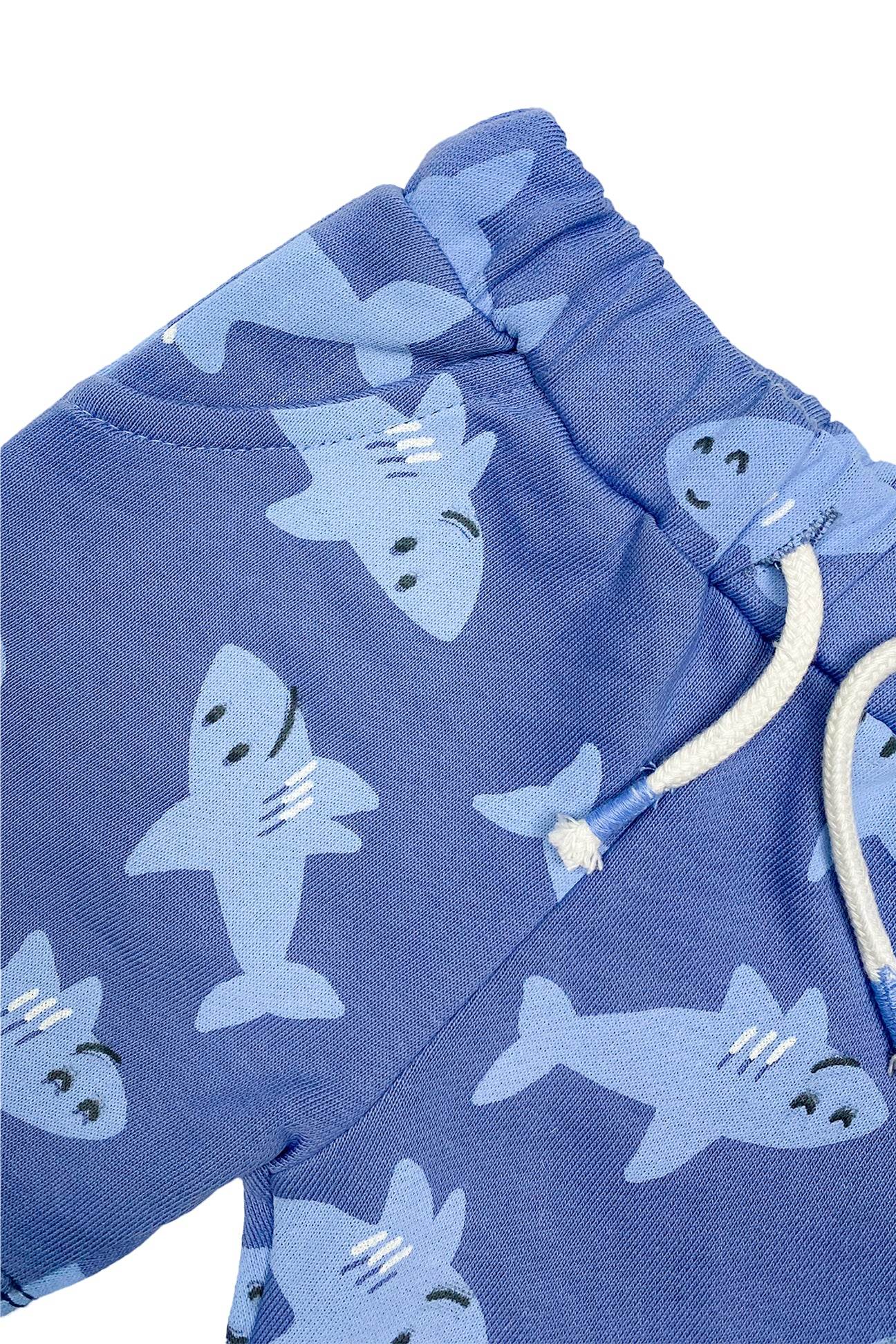 Boys Short Shar's - Sky Blue - Cute Kids