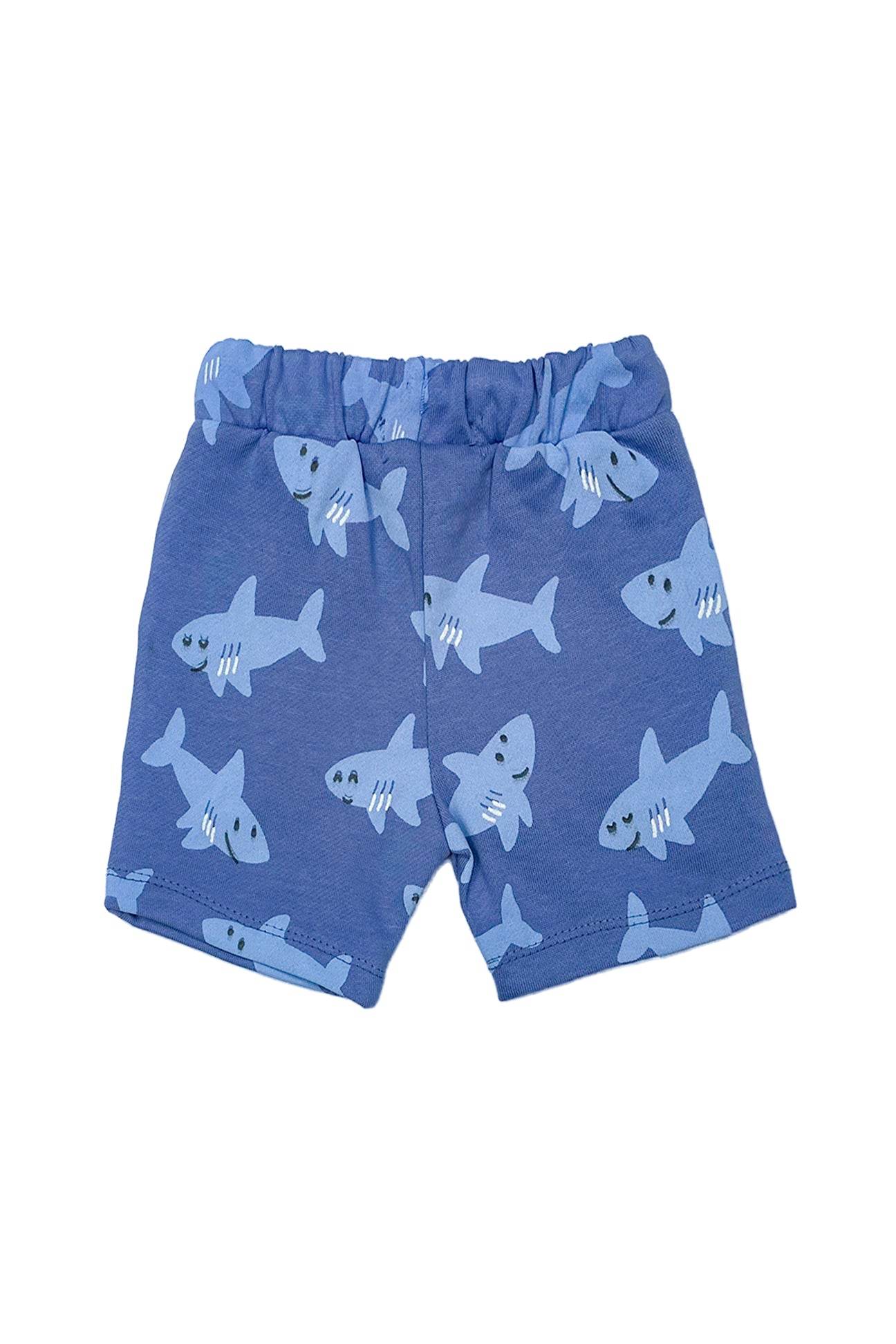 Boys Short Shar's - Sky Blue - Cute Kids