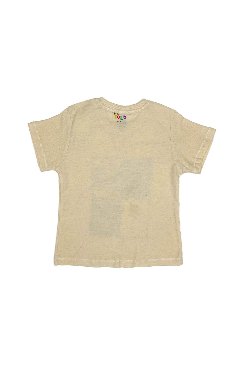 Boys T-Shirt scooter - Cream - Cute Kids