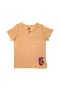 Boys T-Shirt Five - Peach - Cute Kids