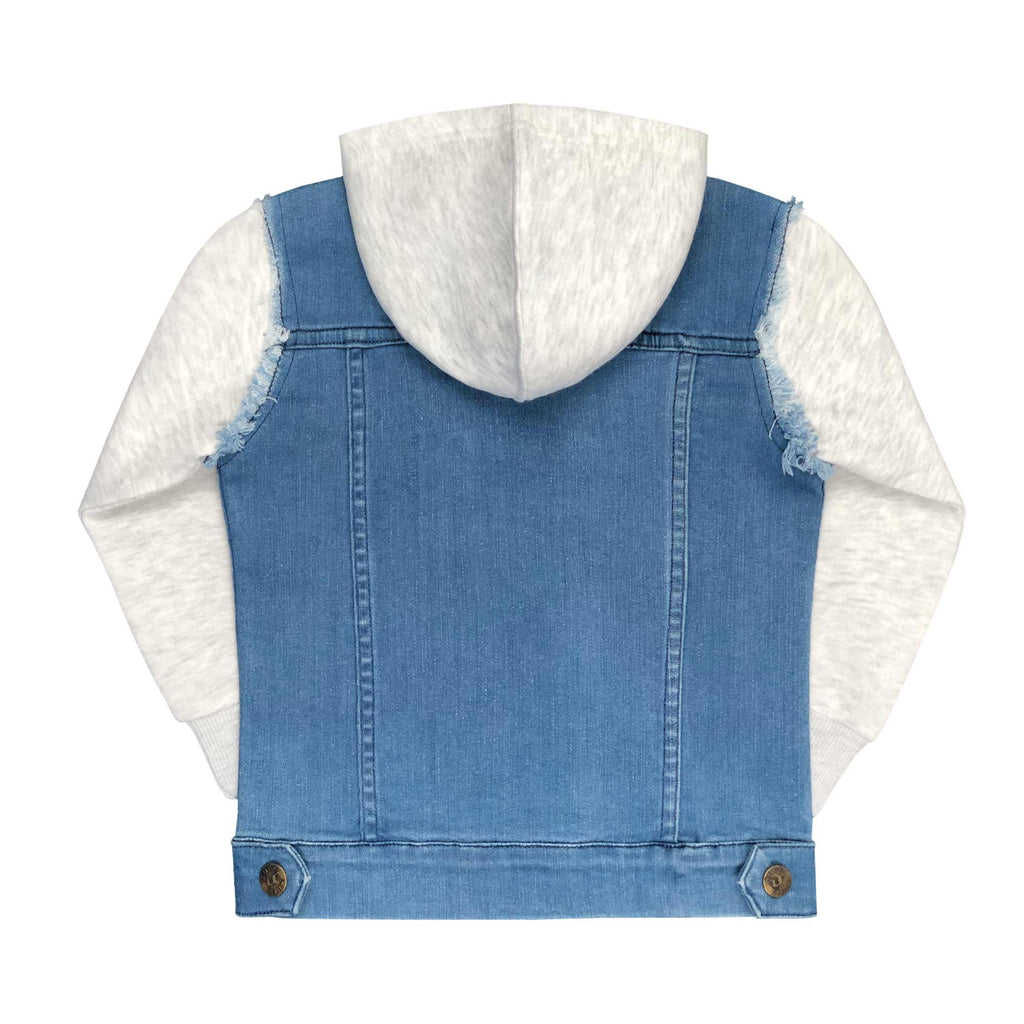 Boys Denim Fleece Hoodie