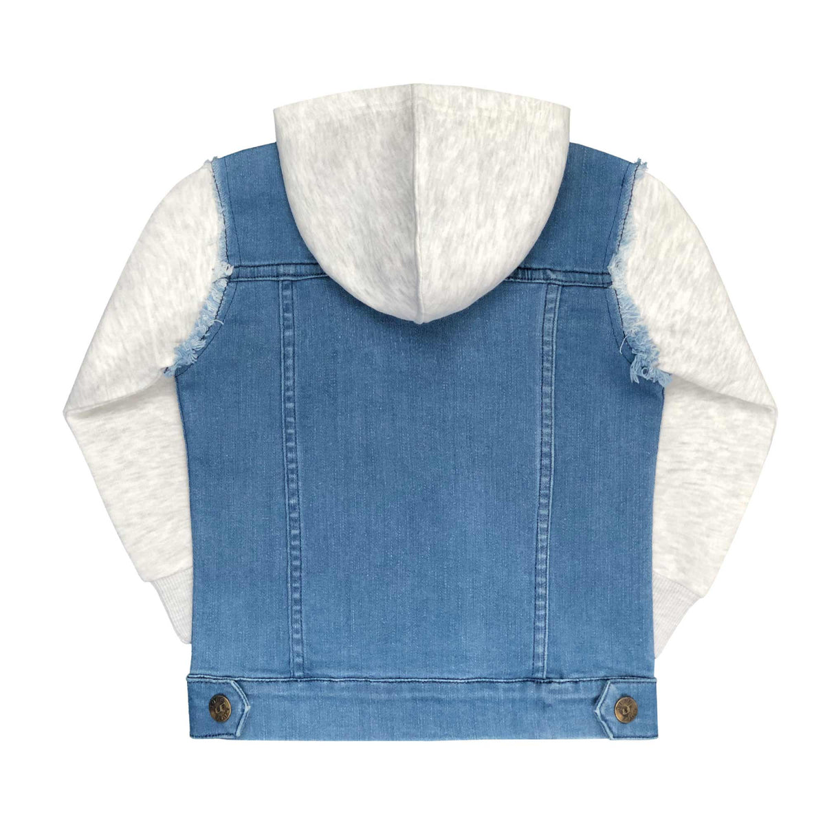 Boys Denim Fleece Hoodie
