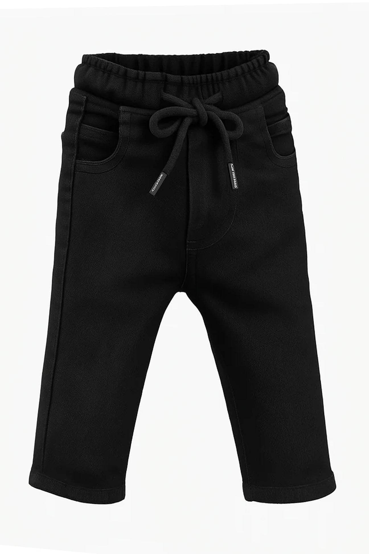 NewBorn Denim Pants - Black - Cute Kids