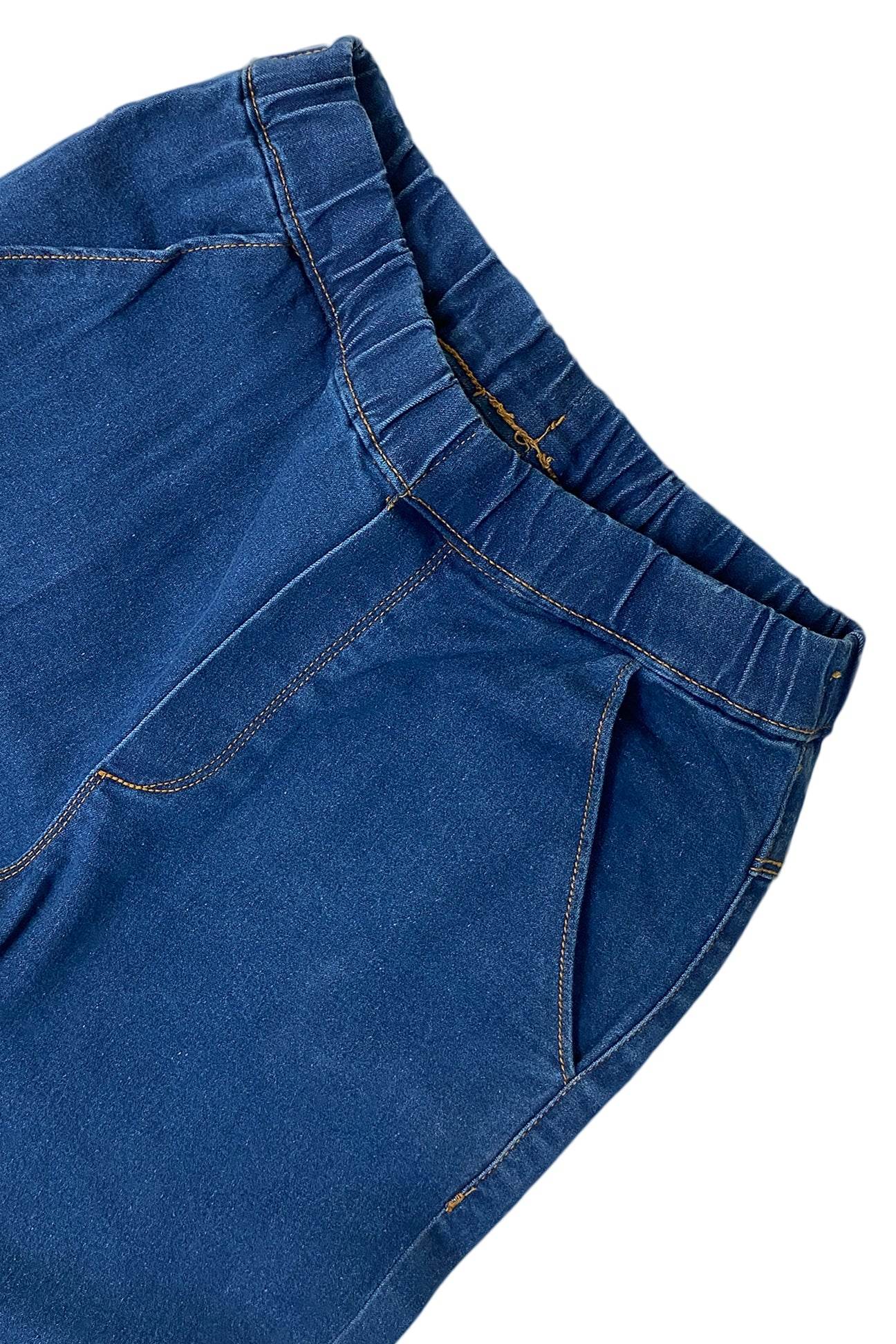 Girls Denim Jegging - Light Wash - Cute Kids