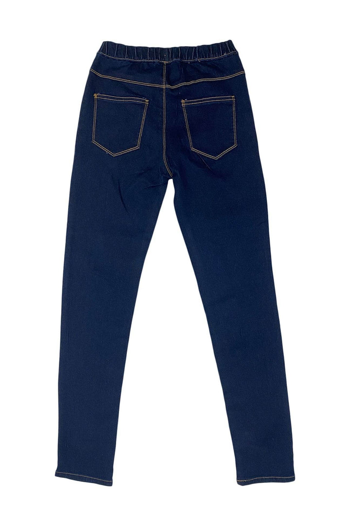 Girls Denim Jegging - Dark Wash - Cute Kids