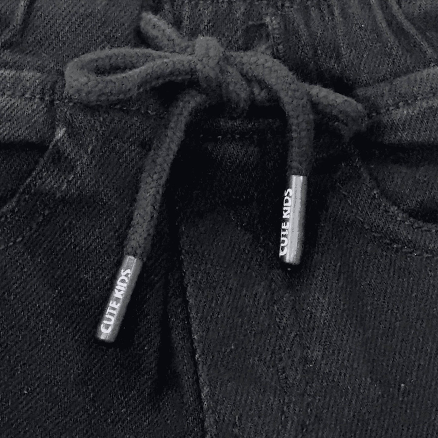 NewBorn Denim Pants - Black