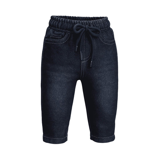 NewBorn Denim Pants - Black