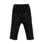 NewBorn Denim Joggers - Black