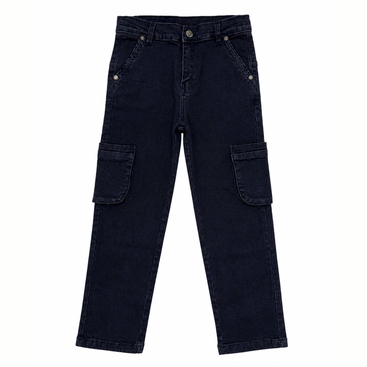 Boys Denim Pants - Mid Wash ( Black)